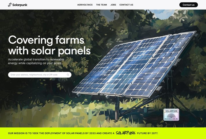 Solarpunk website